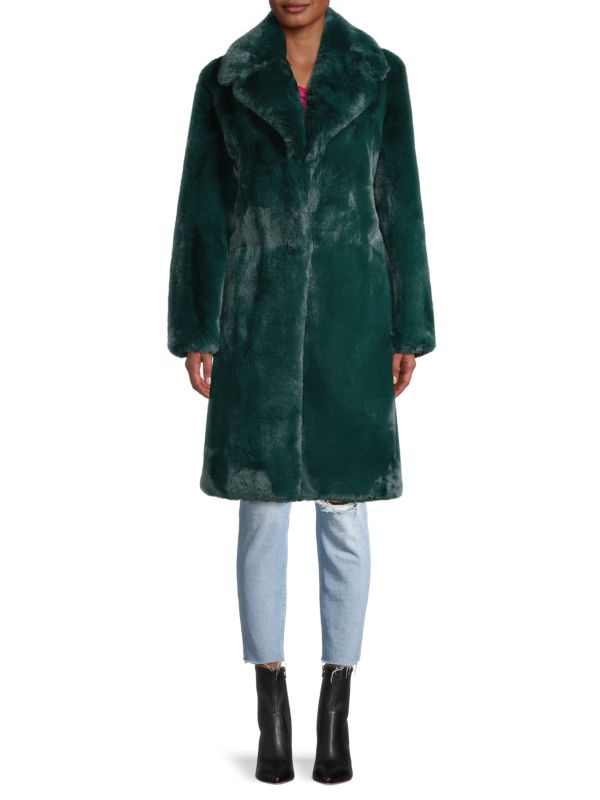 Milly Riley Faux Fur Coat